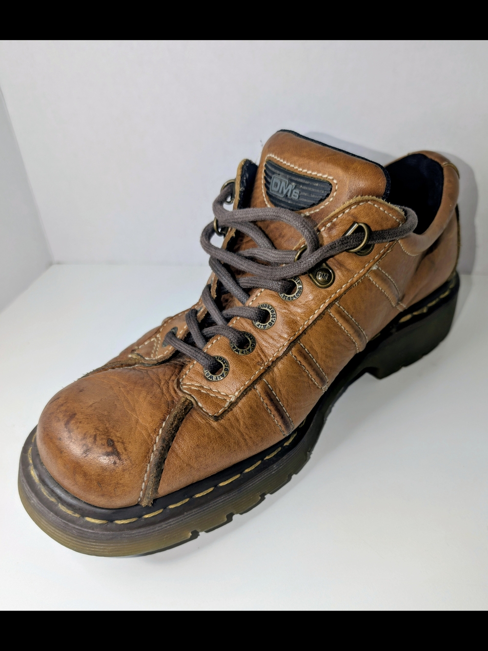 Dr. Martens 9764 Men’s Size 11 Brown Leather Right Shoe Only Amputee